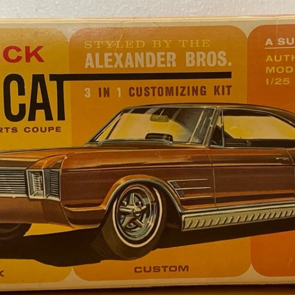 AMT 1965 Buick Wildcat Fast Back Sports Coupe 3in1 Alexander Bros - Picture 4 of 4